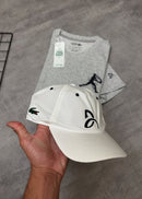 Camisa Lacoste + Boné Lacoste