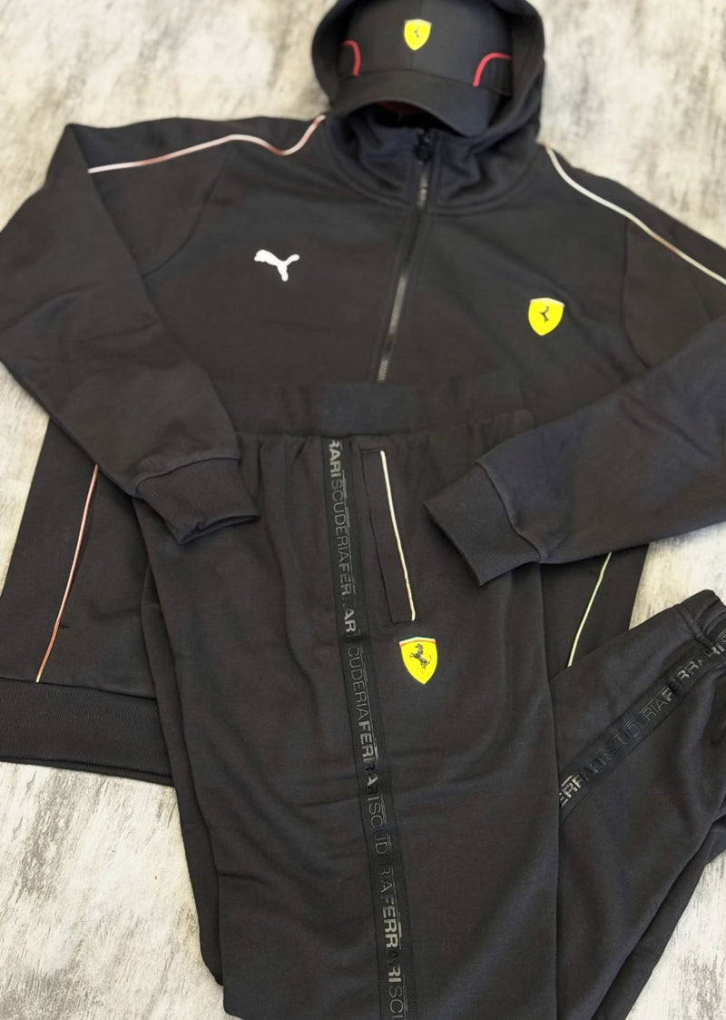 Conjunto Puma Ferrari + Boné