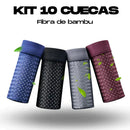Kit Cuecas de Fibra de Bambu Sky Hero - PAGUE 5 LEVE 10 (BRINDE +6 MEIAS LUPO)